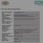 CCG- Voice Project Annual Report 2023
