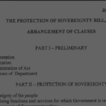 The Protection of the Sovereignty Bill, 2026